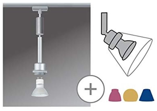 Paulmann URail Schienensystem DecoSystems LED Pendel Blanko 1x3,5W GZ10 230V Chrom matt Metall6152 Bild 3