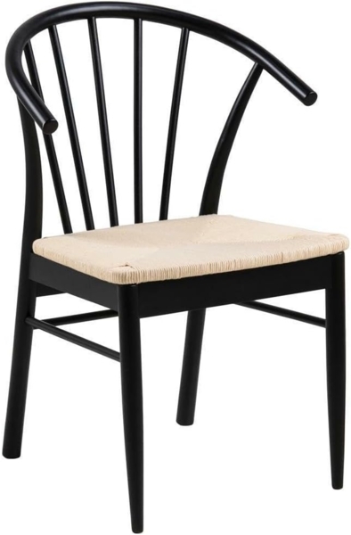 2er Set Cassandra Esszimmerstuhl schwarz