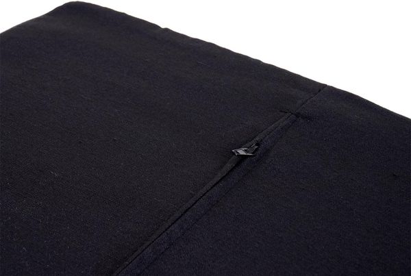 Sitzbank HWC-J49, Polsterbank Garderobenbank, Kissen Aufbewahrungsboxen Staufach 47x110x40cm ~ braun, Polster schwarz Bild 7