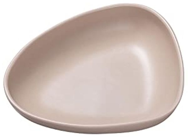 LIND DNA Curve Stoneware Suppenteller warm grey (1 Stück) sand