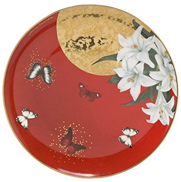 Göbel Lilies Red - Frühstücksteller Artis Orbis Joanna Charlotte Bunt Bone China