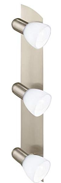 Eglo 75375 Spot Leuchte BALKEN 3-flammig E14 3,5W (220 Lumen) E14 NICKEL-MATT ENEA mit Farbwechsler