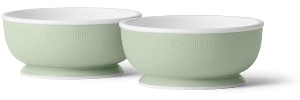 BabyBjörn Baby Schüssel Duopack - Pastellgrün Grün
