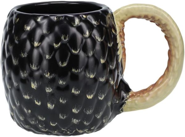 Paladone House Of The Dragon Shaped Mug Einzelbild 0 5 l Schwarz Keramik Becher Universal
