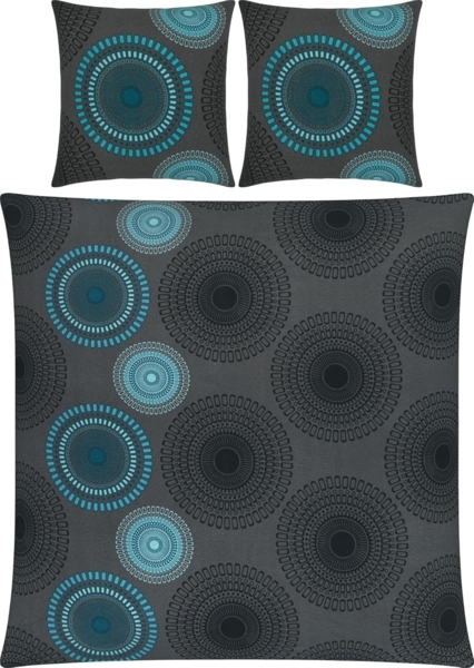 REDBEST Bettwäsche Bettwäsche, Biber, Kreise Bild 1