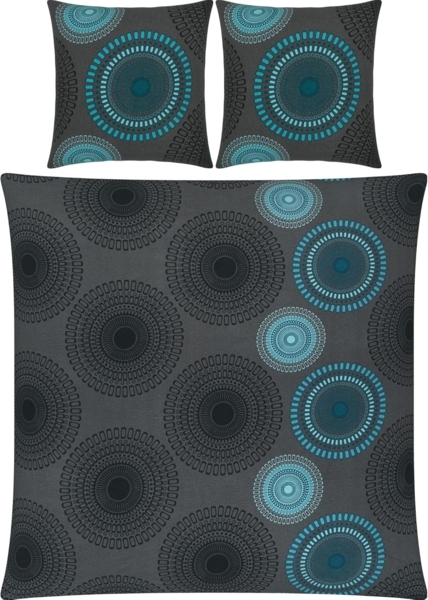 REDBEST Bettwäsche Bettwäsche, Biber, Kreise Bild 2