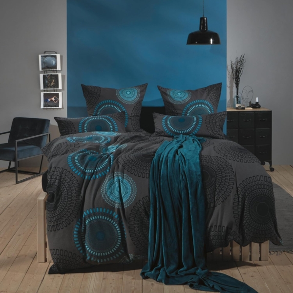 REDBEST Bettwäsche Bettwäsche, Biber, Kreise Bild 4