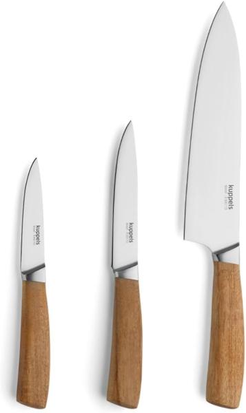 Messer-Serie Wood - Messer-Set 3tlg. Wood