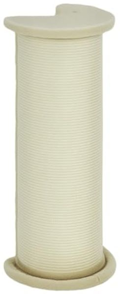 PawHut Kratzbaum Kratzbrett Eckdesign platzsparend Kippschutz, Plüsch, Cremeweiß, 35L x 35B x 85H cm