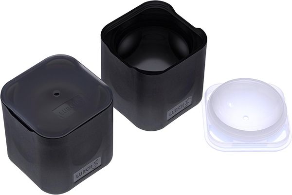 Lurch Ice Former Ball Ø 6 cm 2er Set Schwarz Transparent