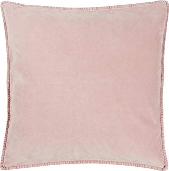 Ib Laursen - Kissenbezug Rosa 52x52cm Samt Velour (6230-43) Kissenhülle