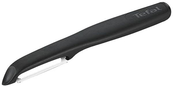 Tefal Sparschäler Colorfood, (1-tlg), 17 cm, beidseitig gezahnte Klinge, für Rechts- und Linkshänder