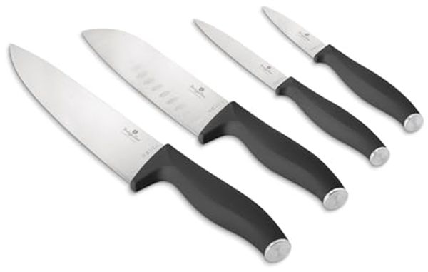Berlinger Haus Berlinger Haus Antracit 4er Set Küchenmesser BH2954