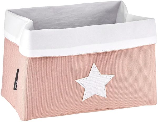 Childhome 'Star' Aufbewahrungskorb 32 x 20 x 20 cm Pink