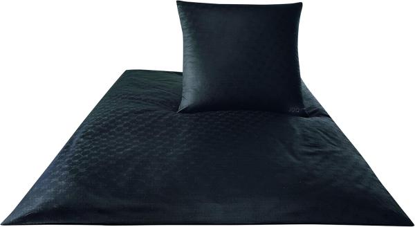 JOOP Bettwäsche Cornflower schwarz 4020-9|240x220 cm + 2 x 80 x 80 cm