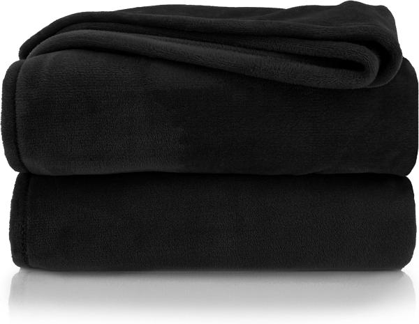 Wohndecke Premium Super Soft Flanell Kuscheldecke Sofadecke, heimtexland, super weich und flauschig, Allergiker geeignet, atmungsaktiv