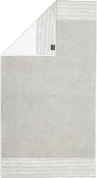 CAWÖ Duschtuch - Luxury Home, C Two-Tone, Walkfrottier Platin 80x150cm