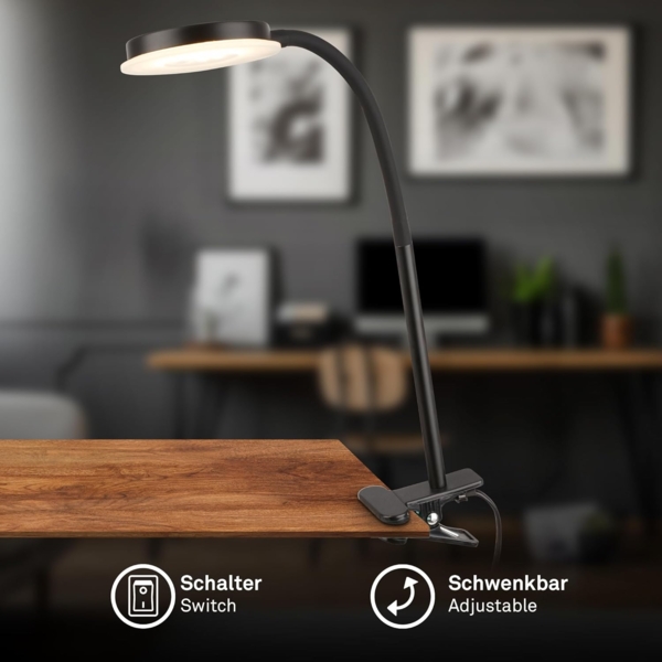 Briloner Leuchten LED Klemmleuchte PLEGG 2195015 Bild 2