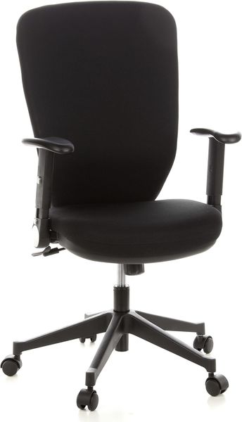 hjh OFFICE Profi Bürostuhl TRAFFIC 30 Stoff schwarz