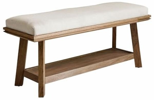 Mirabeau Bank Bank Abington braun/creme Bild 4
