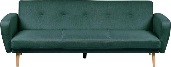 3 Sitzer Sofa FLORLI Dunkelgrün