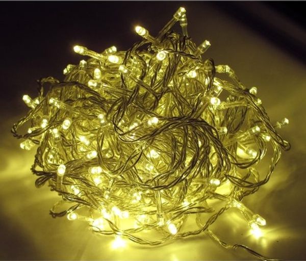 300er LED Lichterkette Außen Innen Partylicht Weihnachtslichterkette warmweiß