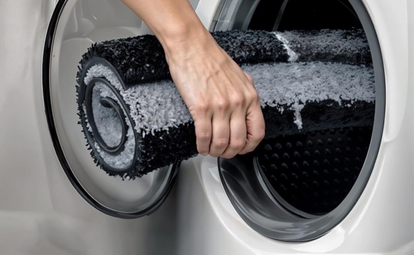 BATEX Enema Badteppich 70x120 cm anthrazit Bild 6