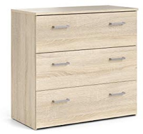 Kommode, Eichenfarbe 74,1 x 69,9 x 35,95 cm Bild 5