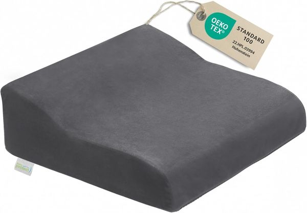 Bodyprotect Sitzkissen Aufstehhilfe Sitzerhöhung, Sitzkissen mit Anti-Rutsch-Unterseite