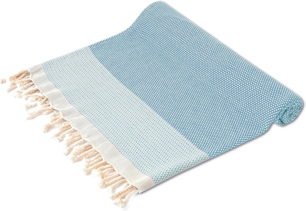 Turquoise Home Strandtuch Breeza XXL Strandtucher 100 x 200 cm 100% Baumwolle Saunahandtuch, (1-St)