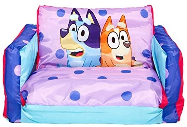 Bluey 2 in 1 Inflatable Flip Out Mini Sofa