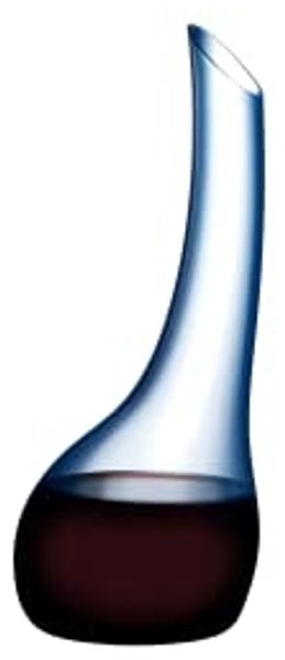 Riedel Dekanter Cornetto Confetti Blue, Glasdekanter, Dekantierflasche, Weinkaraffe, Hochwertiges Glas, Blau, 1. 2 L, 1977/13B