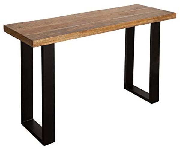 riess-ambiente Konsolentisch IRON CRAFT 115cm natur / schwarz, Massivholz · Konsole · Schreibtisch · Mango
