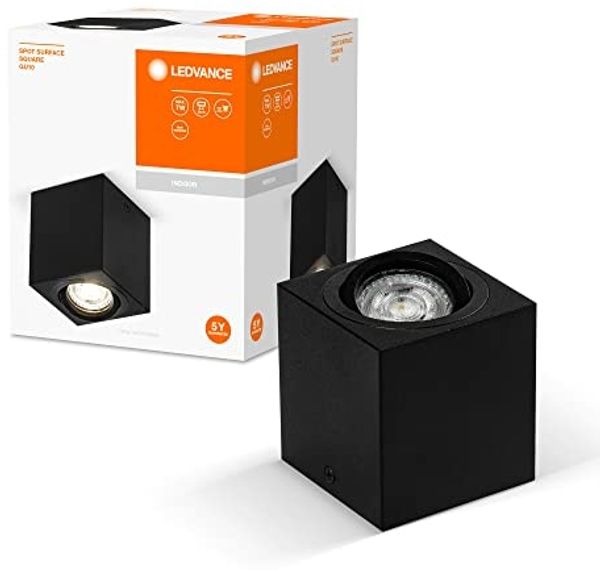 LEDVANCE Surface spot Square Black