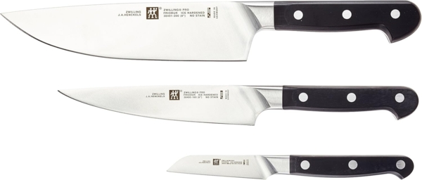 Zwilling Four Star 2 Stück schwarz geschmiedete Küchenmesser
