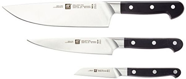 Zwilling Four Star 2 Stück schwarz geschmiedete Küchenmesser