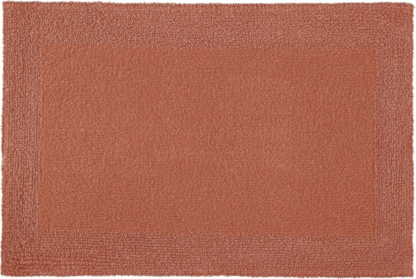 Kleine Wolke Badematte Cotone, Höhe 17 mm, beidseitig nutzbar, fußbodenheizungsgeeignet, Baumwolle, rechteckig, Badteppich, Uni Farben, reine Baumwolle, waschbar