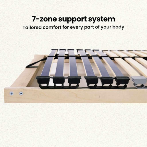 vidaXL Lattenrost Braun 90 x 190 cm Massives Buchenholz 42015252 Bild 3