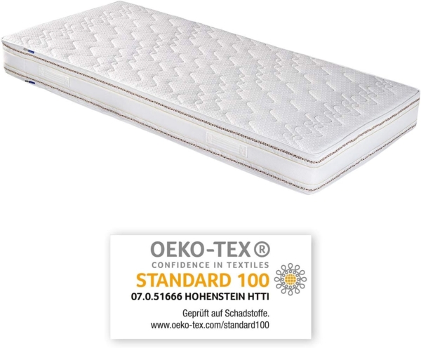 Malie Franz 7-Zonen-Gelax-Naturlatex-Kaltschaummatratze mittlere Härte 100x220 cm Bild 6