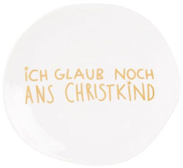 Räder Weihnachtsteller Ich glaub noch ans Christkind Ø 13,5 cm