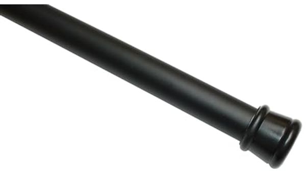 Gardinia Spannstange Ø 23/26 mm Schwarz 60 cm - 100 cm