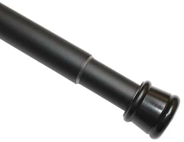 Gardinia Spannstange Ø 23/26 mm Schwarz 60 cm - 100 cm