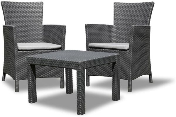 Allibert 216777 Graphit 2 Sitz(e) Flach 7 mm 59 cm 59 cm