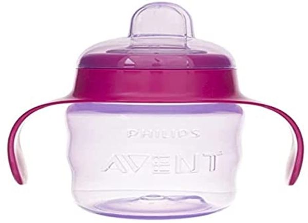 Philips AVENT SCF551/03 Becher mit Trinkschnabel 6 Monat( e) Violett Rot Silikon Indonesien 200 ml 60 g