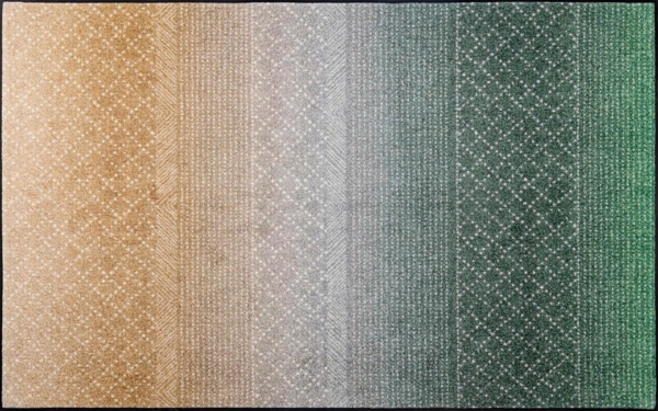 wash+dry by Kleen-Tex Teppich Green Desert, rechteckig, Höhe: 7 mm