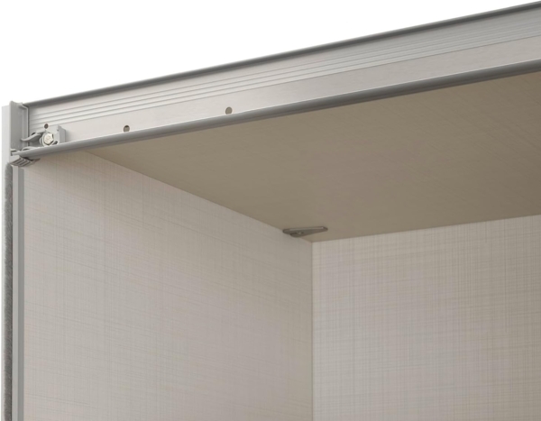 Staud Schwebetürenschrank 3-türig Sinfonie Plus H240 x B298 Weiß Innenausstattung-Sets Basic Bild 9