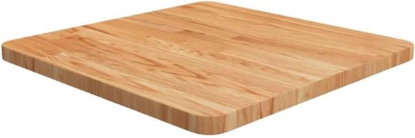 vidaXL Tischplatte Quadratisch Hellbraun 50x50x2,5cm Behandelte Eiche 343029