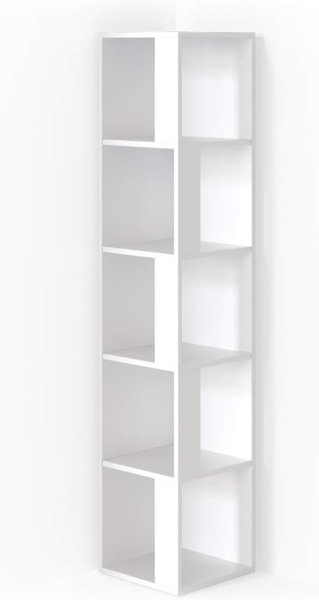 Eckregal Lio Weiß 33.3 x 162.2 cm Vicco