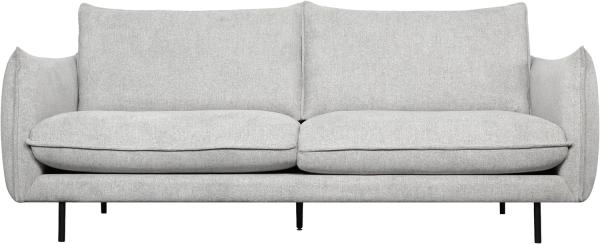 Milano 3-Sitzer Sofa - Stoffbezug Grau