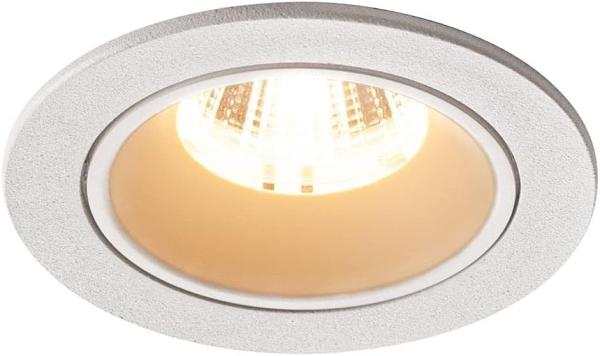 SLV 1003788 NUMINOS DL S LED Deckeneinbauleuchte weiß weiß 2700K 55°